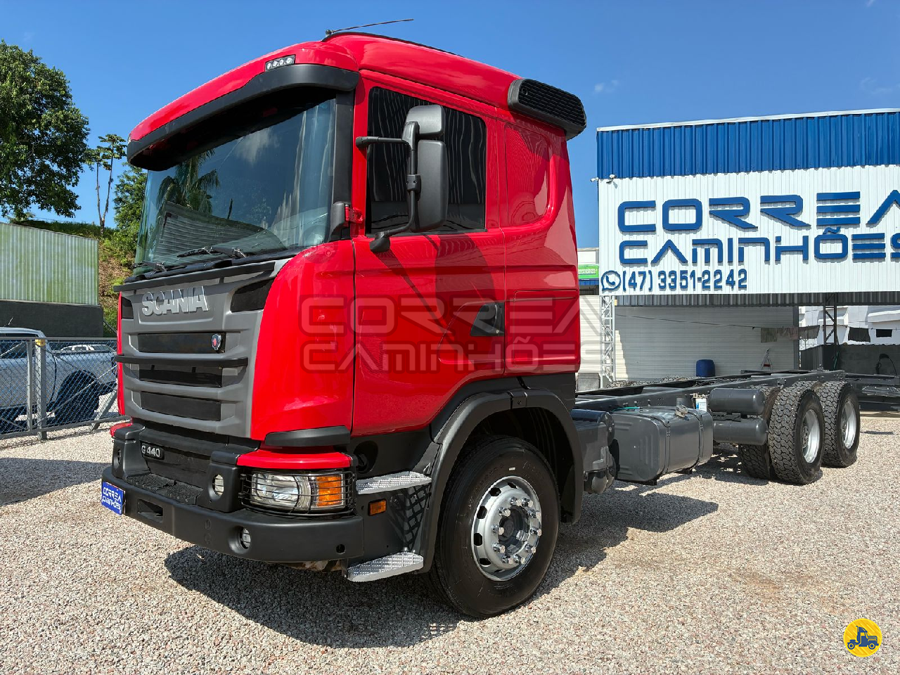 CAMINHAO SCANIA SCANIA G440 Chassis Truck 6x4 Correa Caminhões BRUSQUE SANTA CATARINA SC